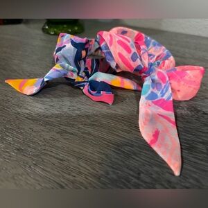 Lilly Pulitzer fabric wrap bangle bracelets